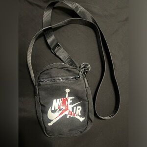 Red Nike air Jordan bag
